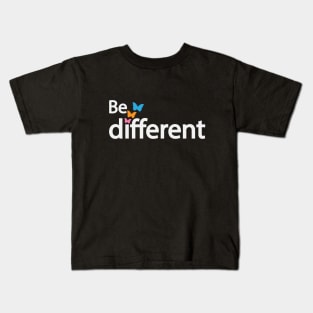 Be different being different artwork Kids T-Shirt